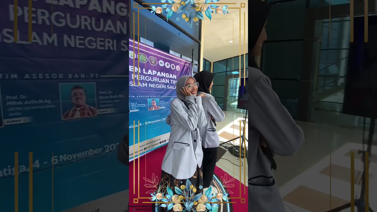 Sewa Video Booth 360 di Akademi Teknik dan Bisnis (ATB) Semarang