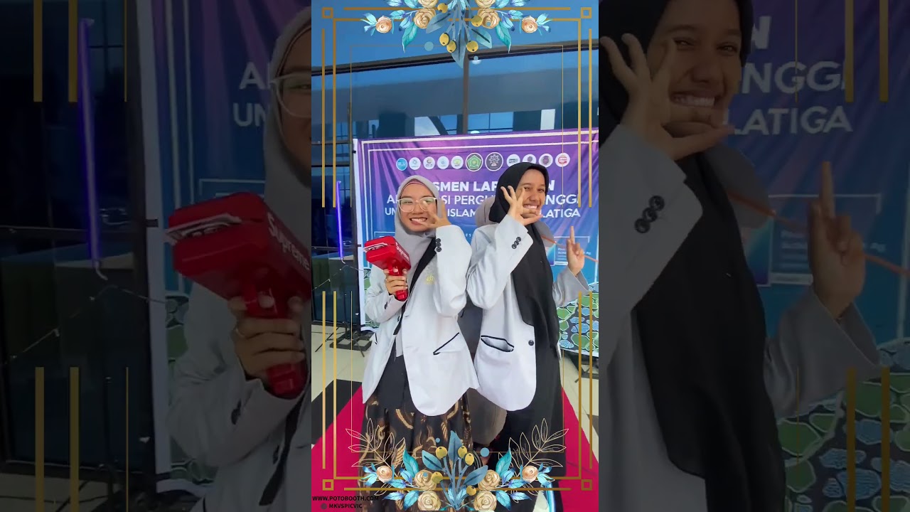 Sewa Video Booth 360 di Politeknik Akademi Teknik Mesin (Poltek ATMI)