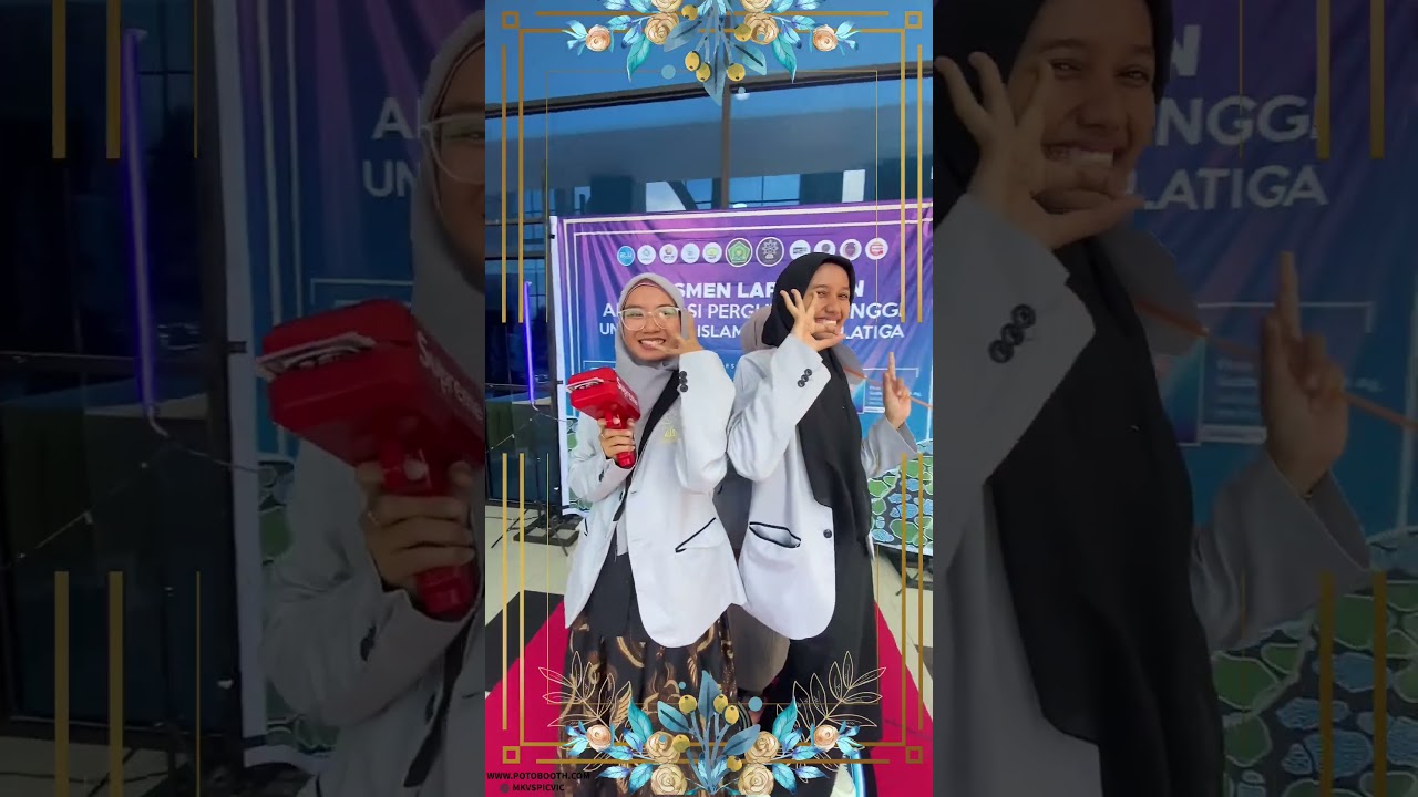 Sewa Video Booth 360 di Politeknik Negeri Semarang (Polines)