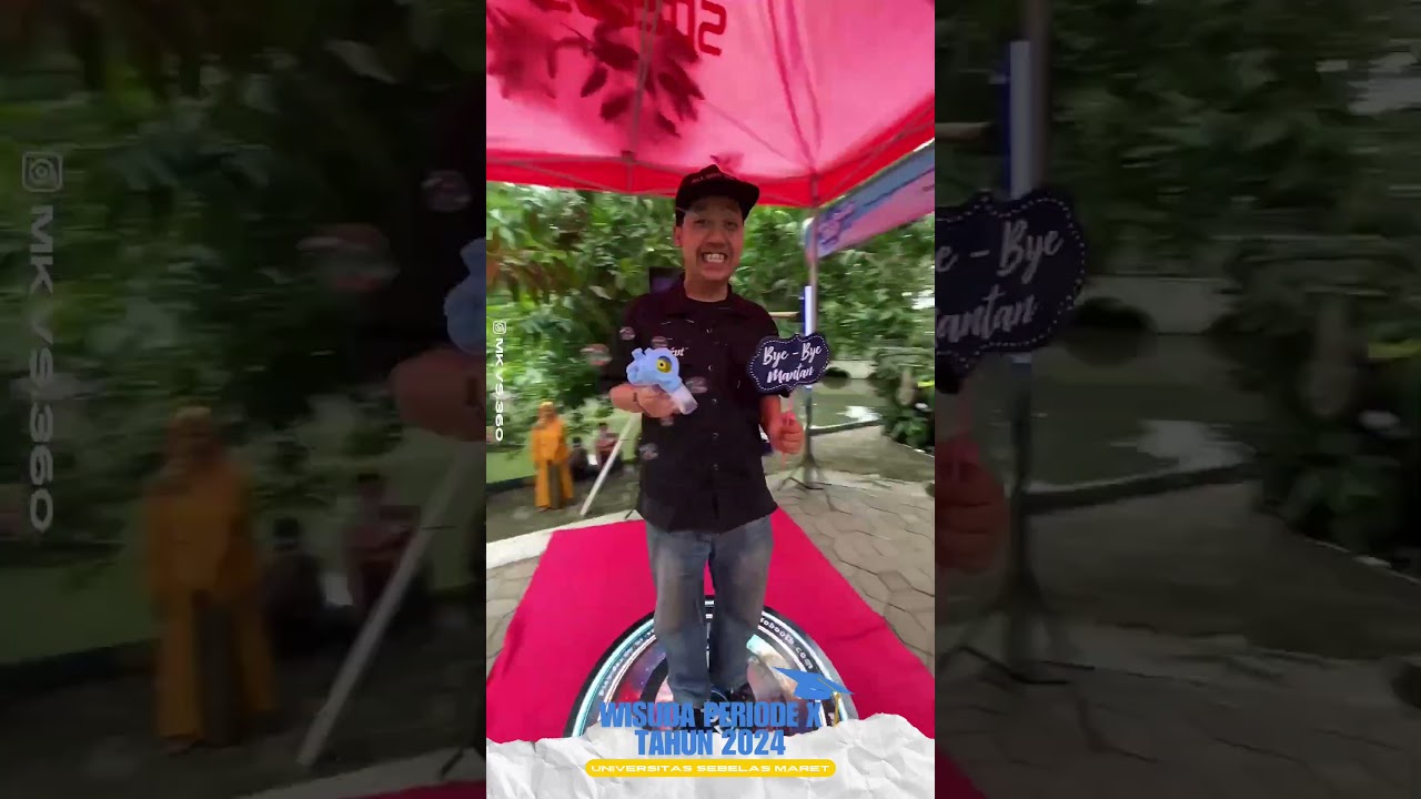 Sewa Video Booth 360 di Universitas Islam Sultan Agung (Unissula)