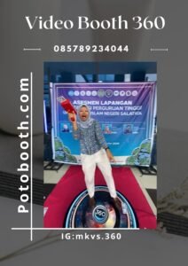 Sewa Video Booth 360 di Politeknik Negeri Semarang (Polines)