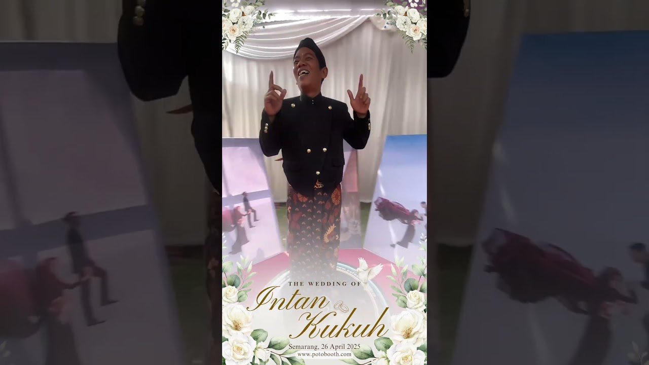 Bikin Momen Pernikahanmu Viral dengan 360 Video Booth!