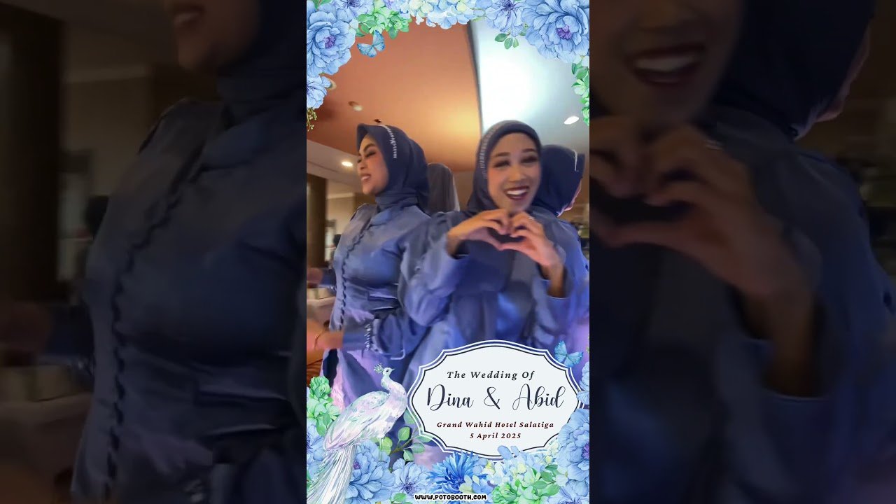 booth video 360 wedding Bali