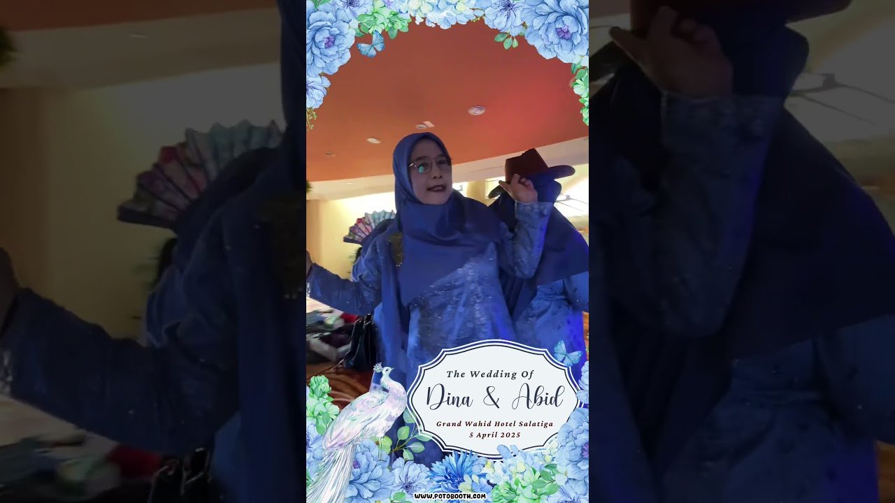 booth video 360 wedding Medan