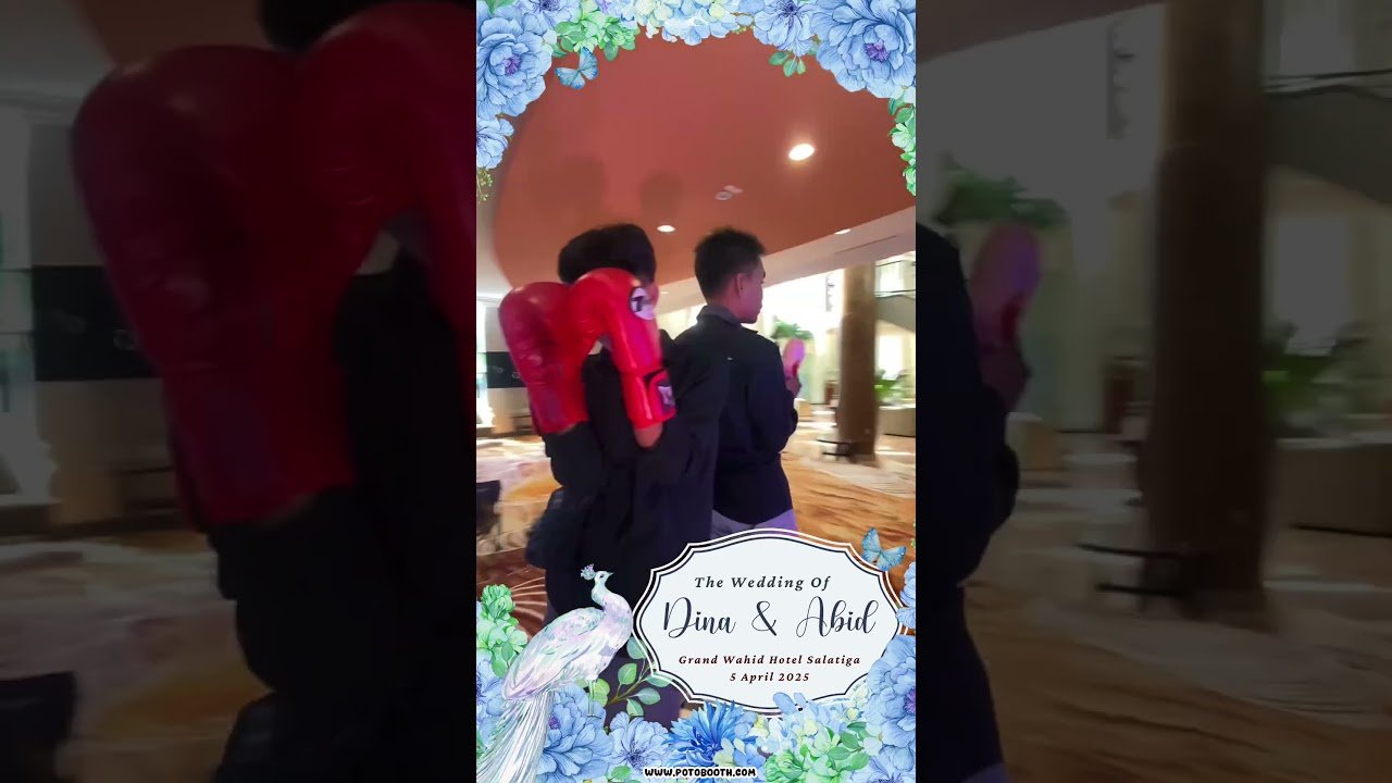 booth video 360 wedding Surabaya