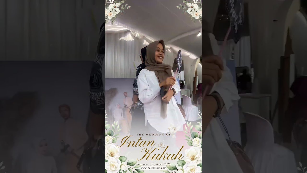 Cara Kerja 360 Booth di Acara Wedding