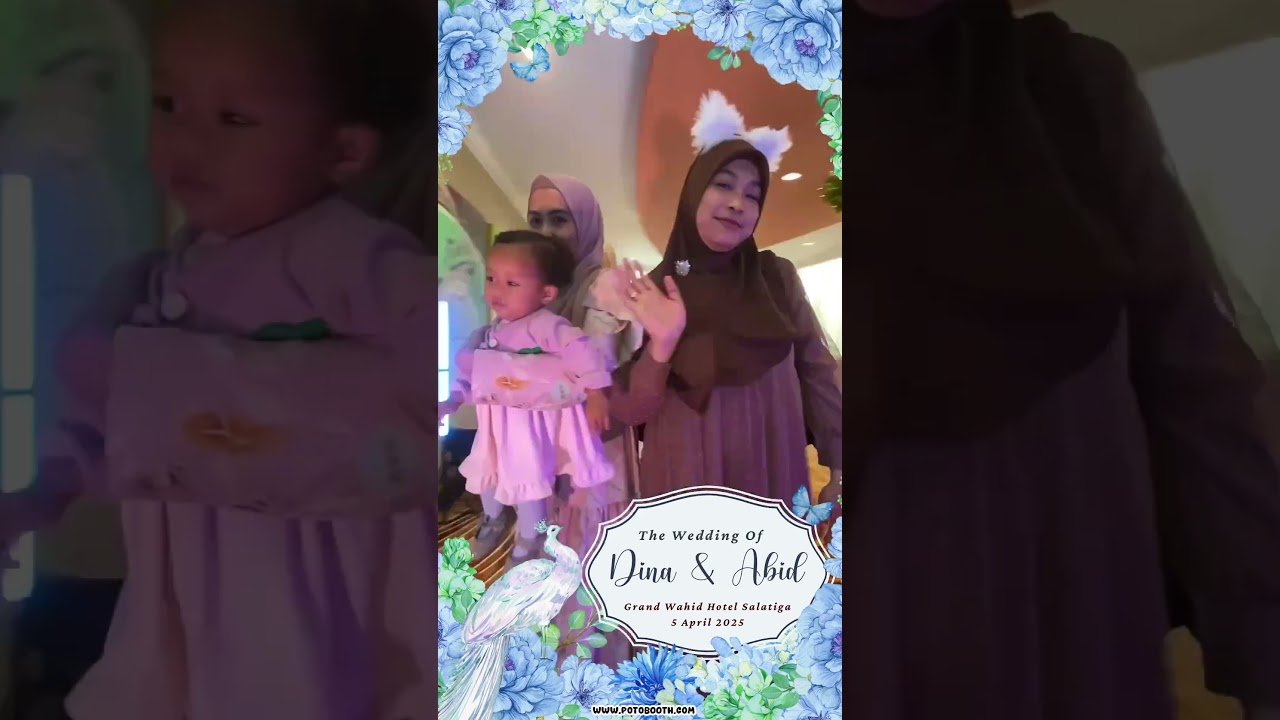 jasa video booth 360 wedding
