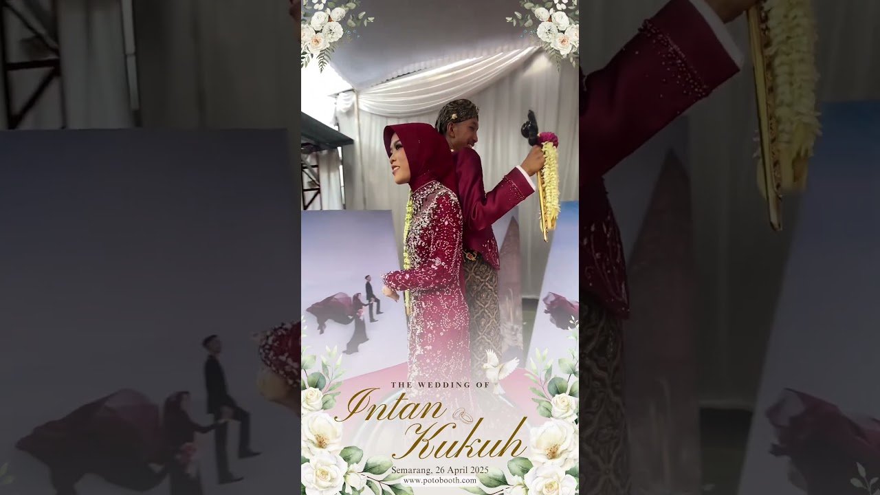 Koleksi Gaya Tamu di Video Booth 360 Kami