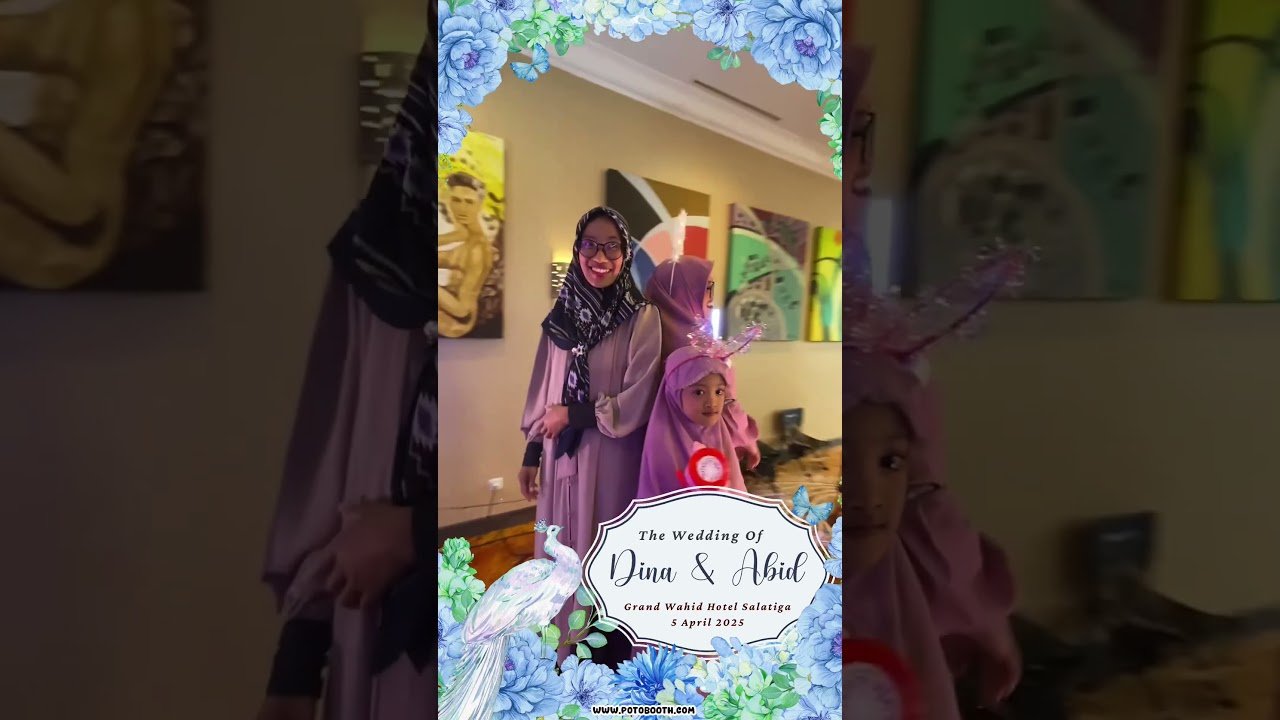 Momen Paling Lucu dari Video Booth 360 Wedding