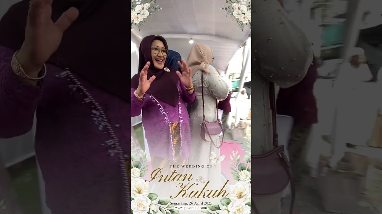 Paket Hemat Video Booth untuk Acara Wedding!