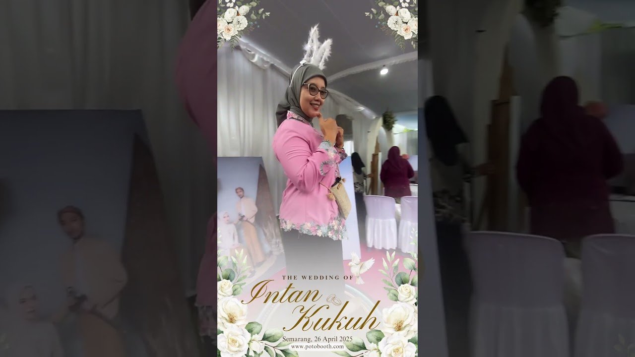Promo Sewa Wedding Video Booth Mulai dari 1 Jutaan!