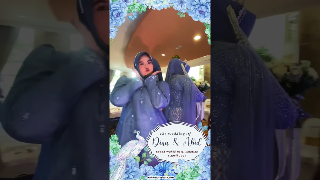 Sewa Video Booth 360 Wedding Bisa Custom Musik & Efek!