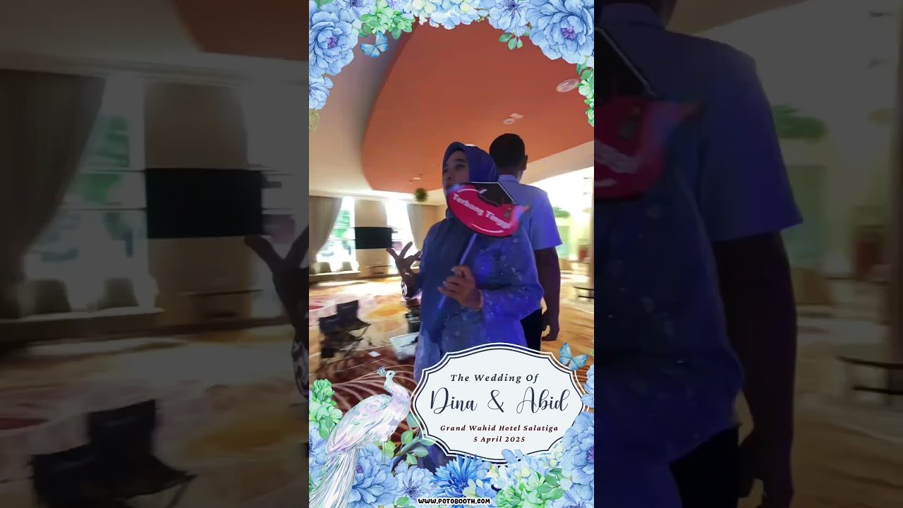 sewa video booth 360 wedding Jakarta