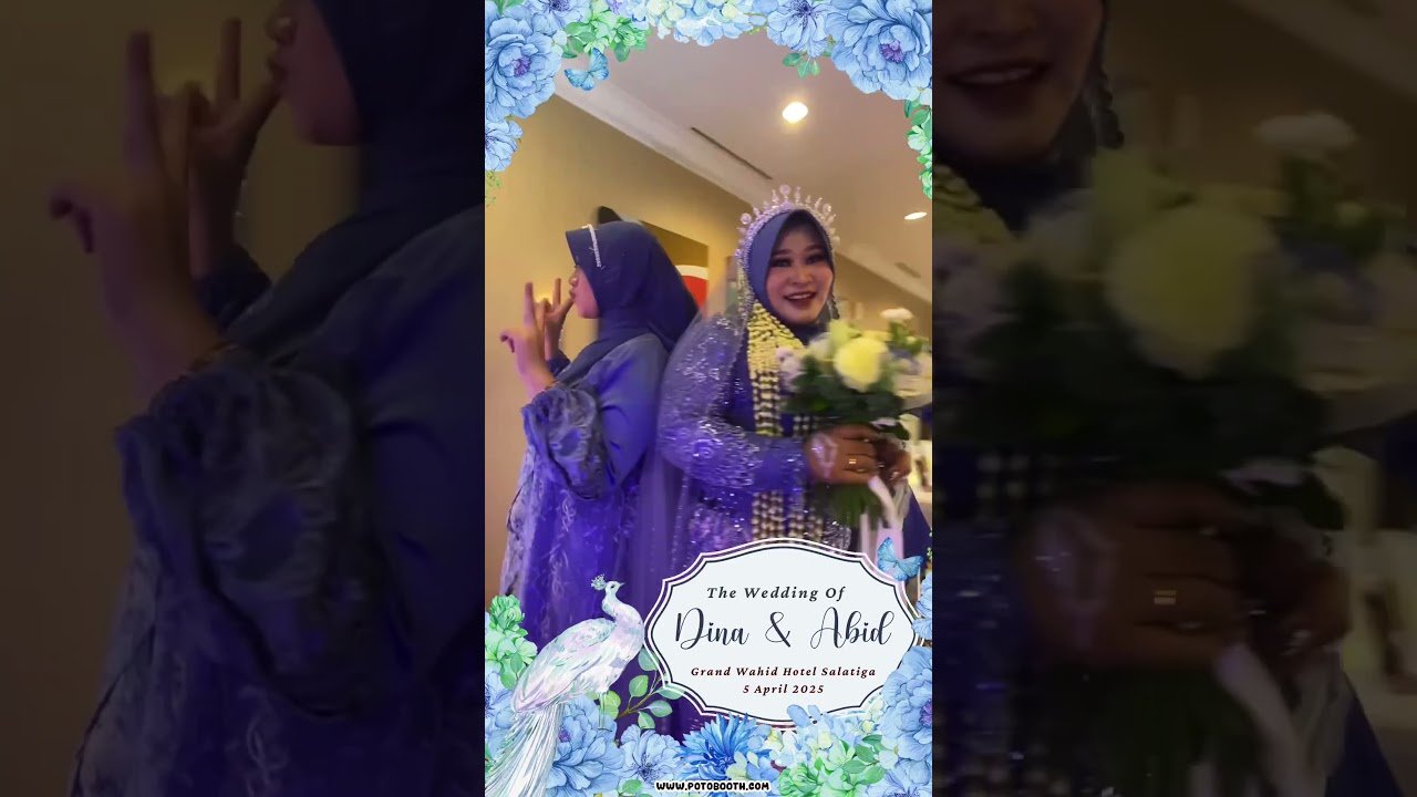 sewa video booth 360 wedding Solo