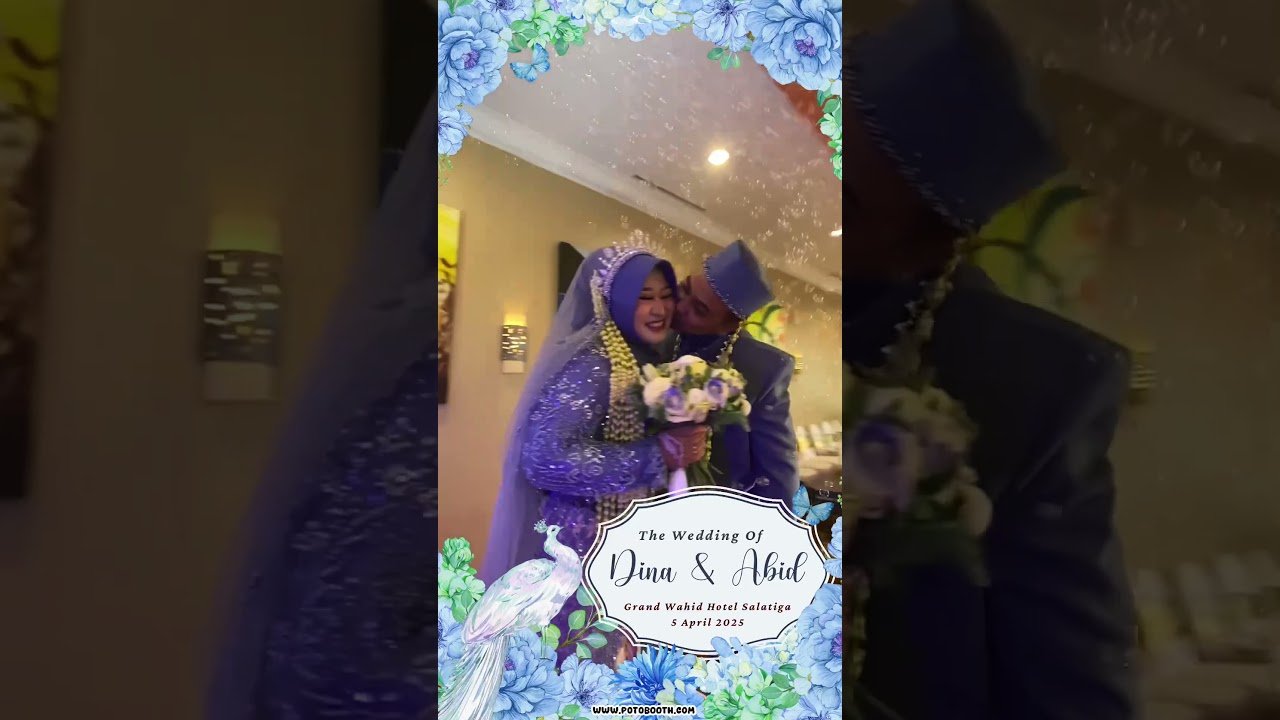 sewa video booth 360 wedding Yogyakarta
