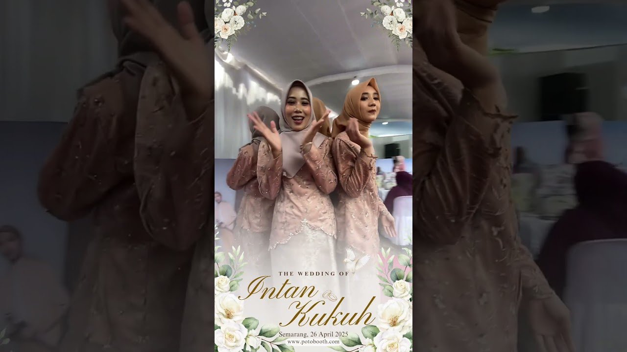 Sewa Video Booth untuk Wedding di Jakarta, Bandung, Jogja! Sewa Video Booth untuk Wedding di Jakarta, Bandung, Jogja!