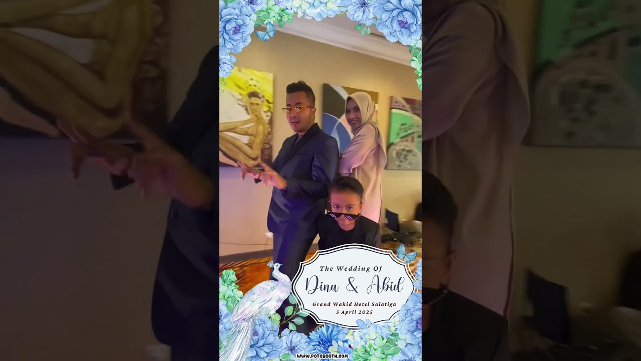 video booth 360 wedding