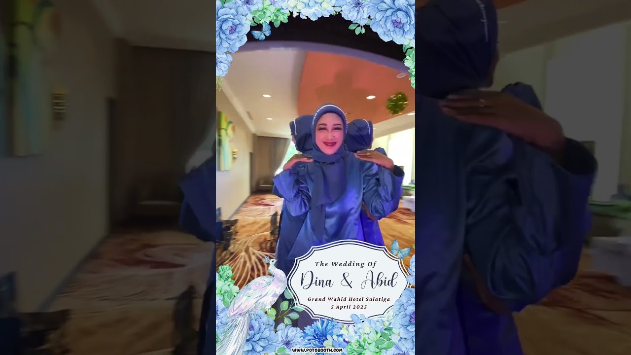 video booth 360 wedding Bali