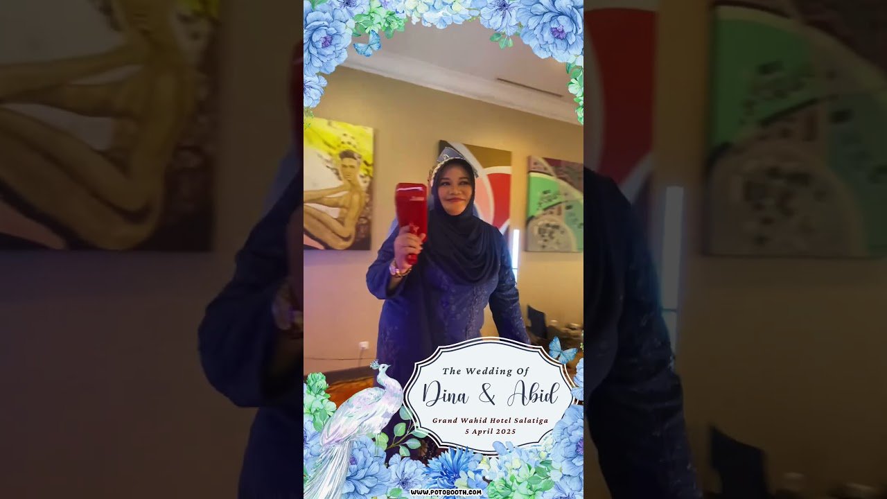 video booth 360 wedding Bandung