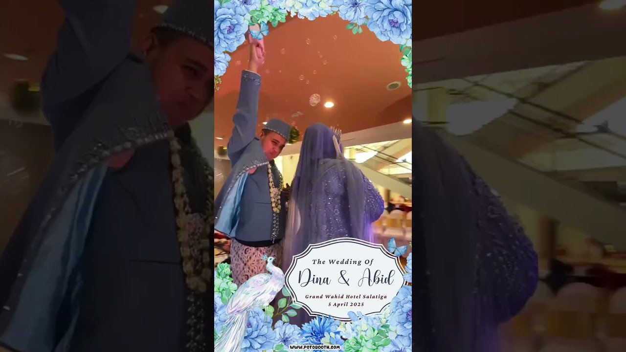 video booth 360 wedding Medan