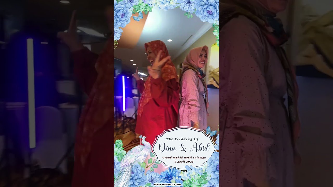 video booth 360 wedding Semarang