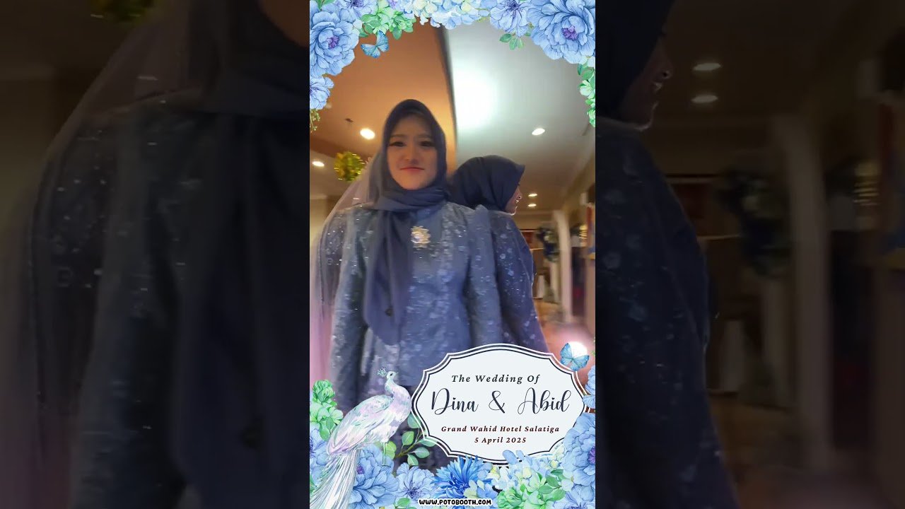Video Booth 360 Wedding Semarang – Klien Kami Happy Banget!