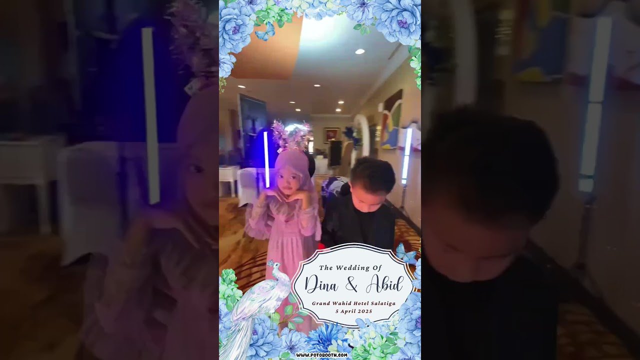 video booth 360 wedding Yogyakarta