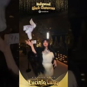 Fuji at Lucinta Luna Birthday Party (360 video booth Indonesia)