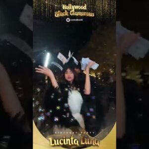 Fuji & Thoriq at Lucinta Luna Birthday Party (360 video booth Indonesia)