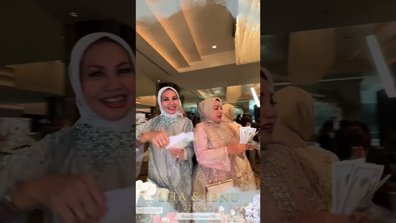 Lita & Ibnu Wedding (360 video booth Indonesia)