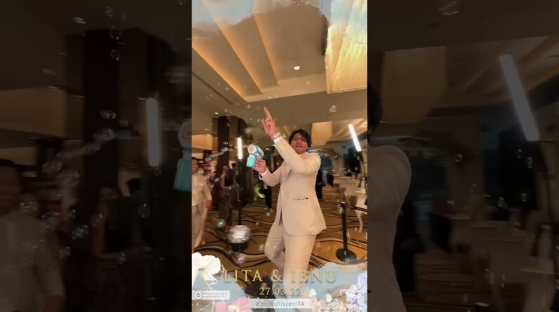 Lita & Ibnu Wedding (360 video booth Indonesia)