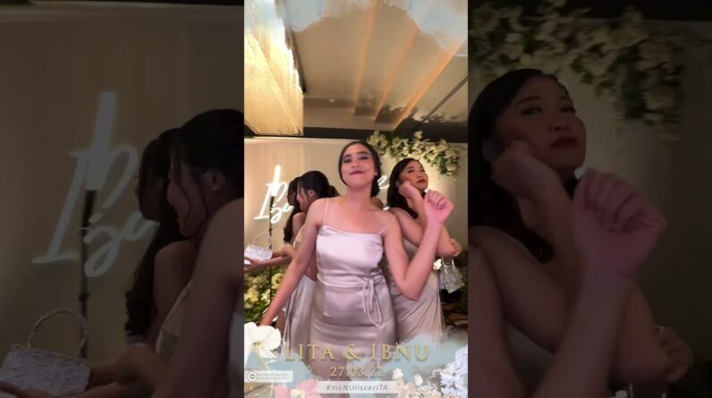Lita & Ibnu Wedding (360 video booth Indonesia)