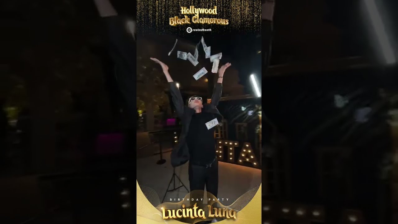 Lucinta Luna Birthday Party (360 video booth Indonesia)