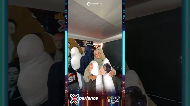 Rewindbooth at Allo Bank Festival 2022 (360 video booth Indonesia)
