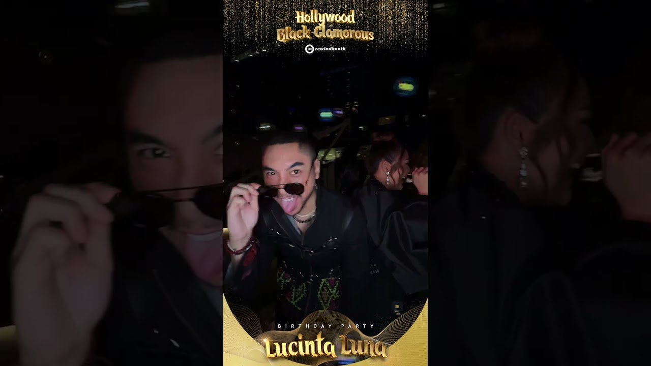 Siti Badriah at Lucinta Luna Birthday Party (360 video booth Indonesia)